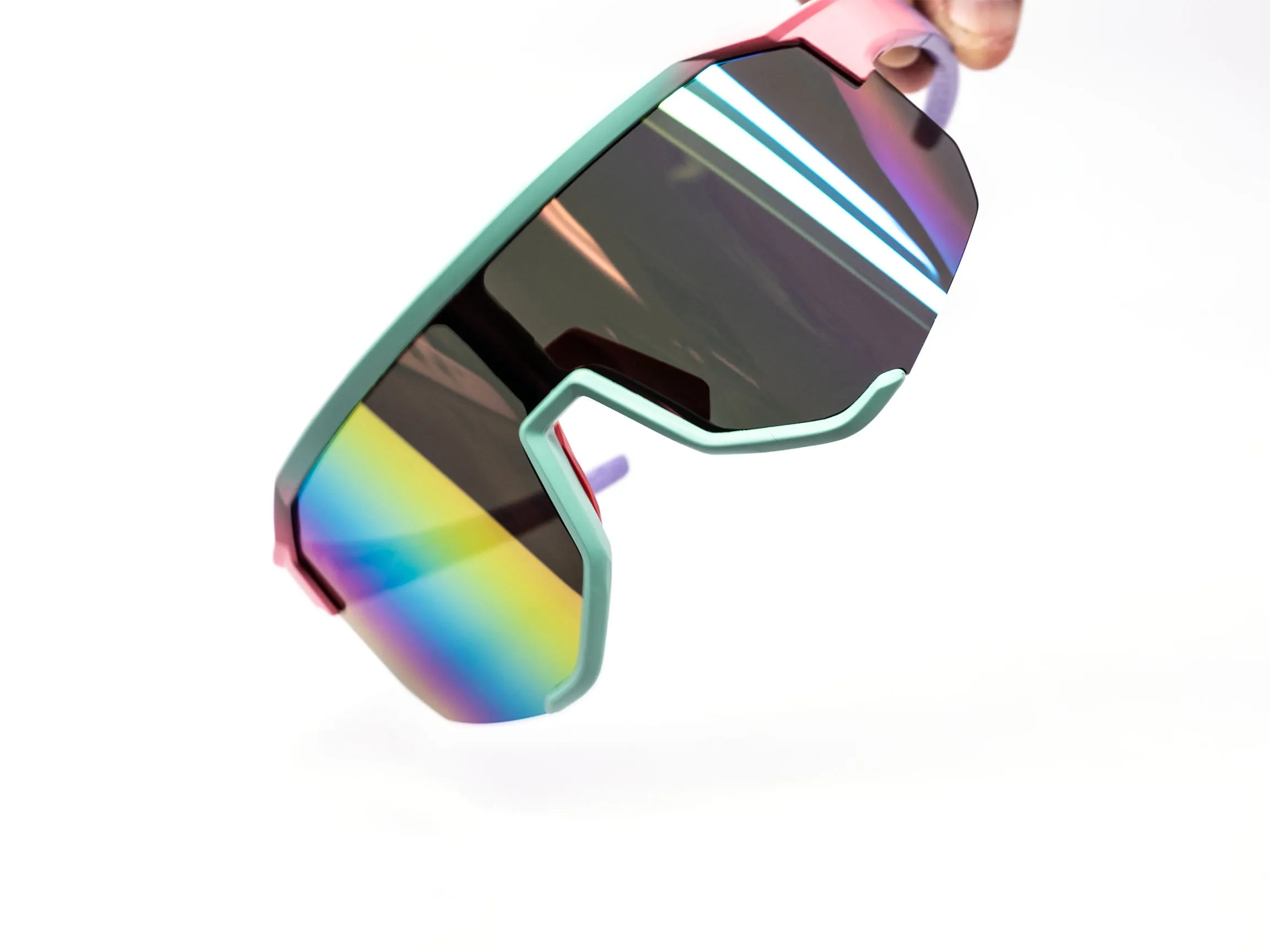 12 Pack: Beach Fest Oversized Shield Performance Wholesale Sunglasses