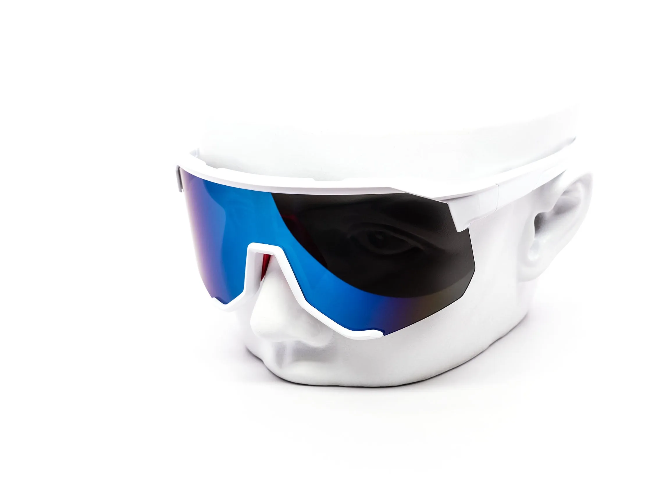 12 Pack: Beach Fest Oversized Shield Performance Wholesale Sunglasses