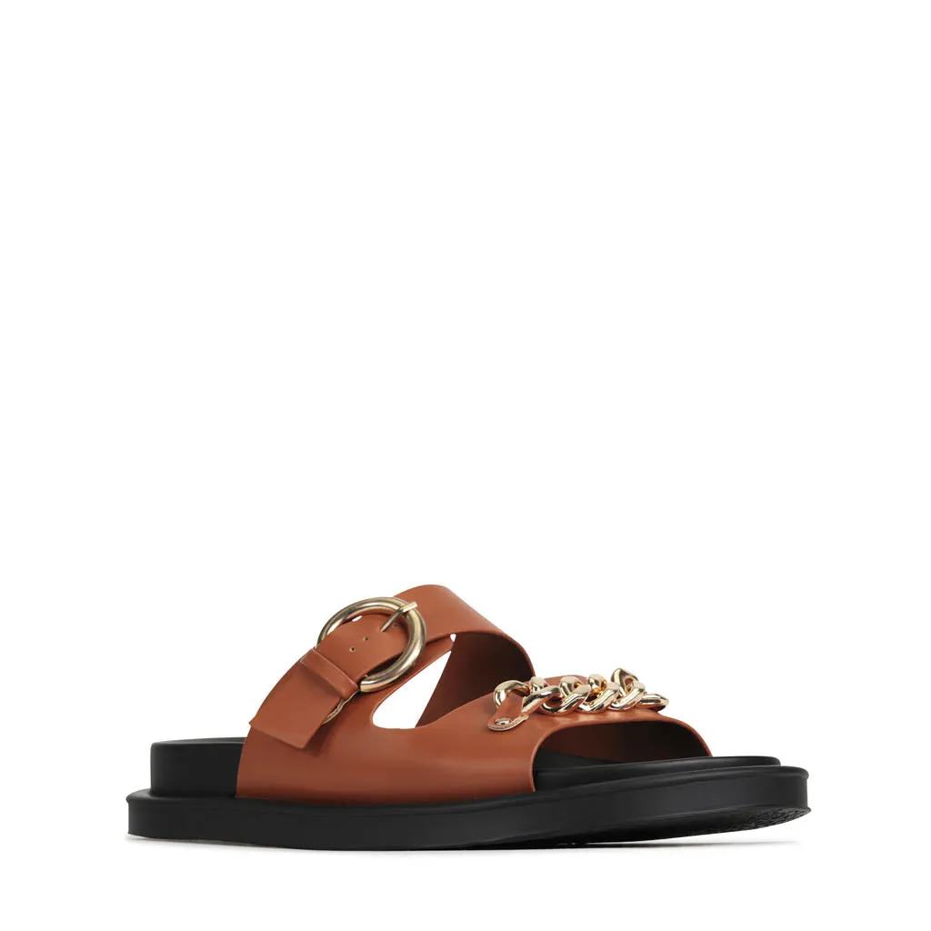 ALANI DOUBLE STRAP SLIDE SANDALS
