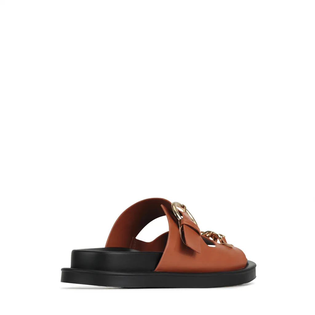ALANI DOUBLE STRAP SLIDE SANDALS