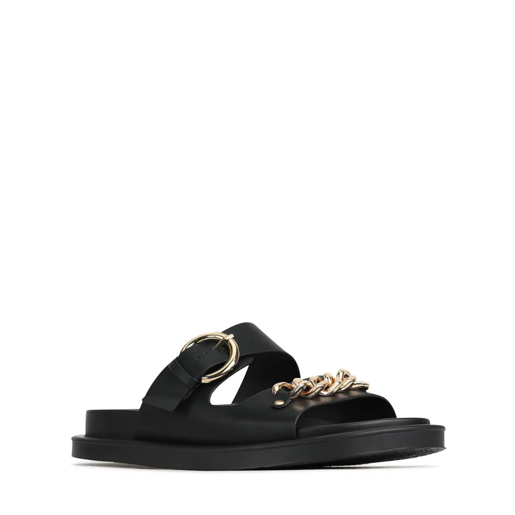 ALANI DOUBLE STRAP SLIDE SANDALS