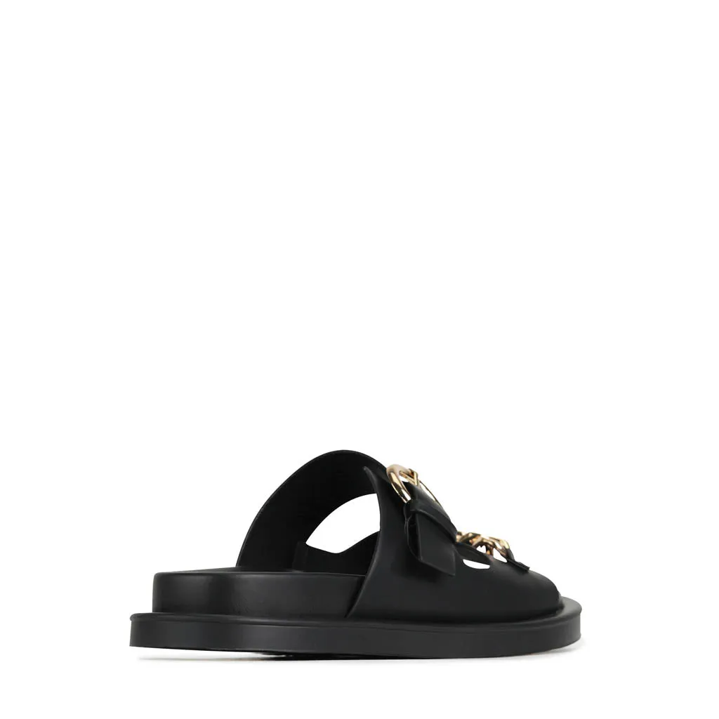 ALANI DOUBLE STRAP SLIDE SANDALS