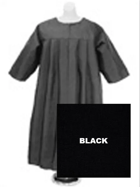 Baptismal Robe Black Large
