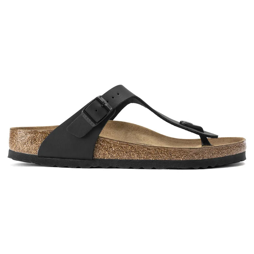 Birkenstock Women's Gizeh Birko-Flor Sandal - Black