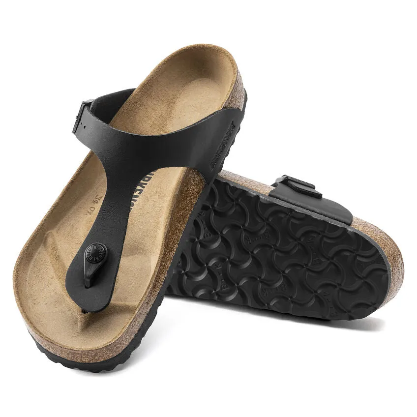 Birkenstock Women's Gizeh Birko-Flor Sandal - Black