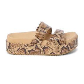Blaine Snake Platform Sandals