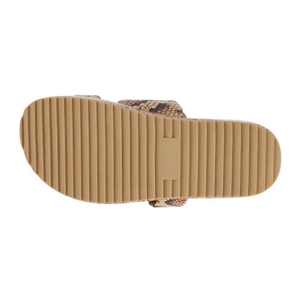 Blaine Snake Platform Sandals