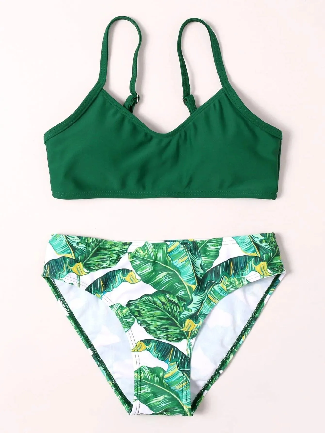 Boho Girls Tropical Bikini Swimsuit
