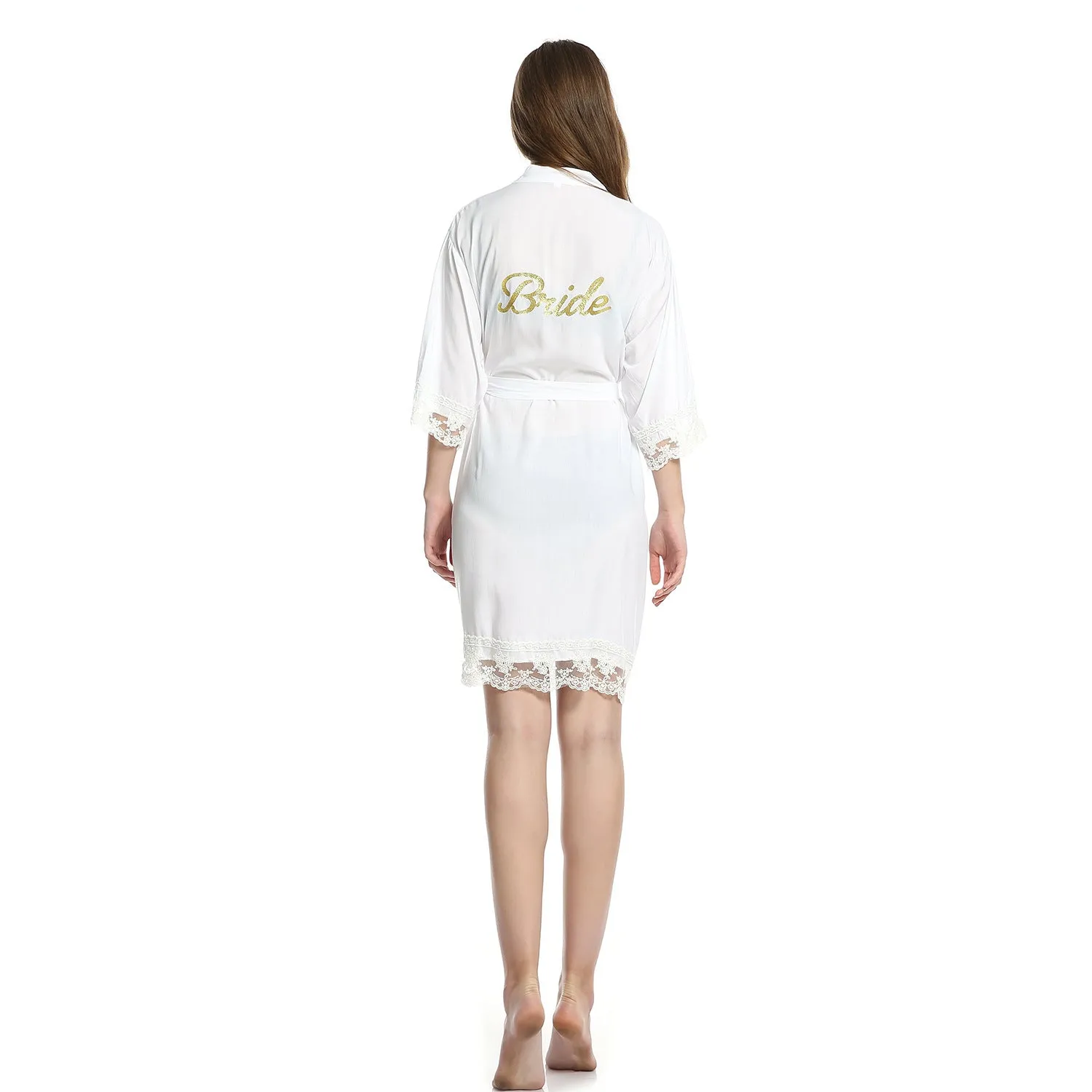 Bridesmaid Gifts Bridesmaid Cotton Robes Bridal Cotton Robe Bridal Party Robes