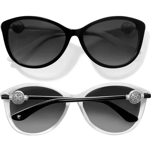 Brighton | Ferrara Sunglasses in Black and White