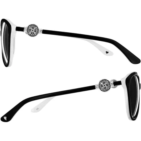 Brighton | Ferrara Sunglasses in Black and White
