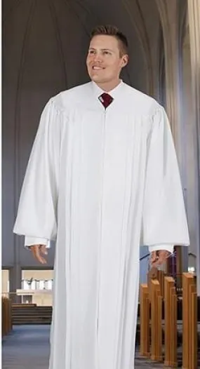 Classic Pulpit Robe - White
