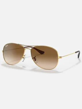 Cockpit Gold/Brown Gradient Sunglasses