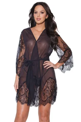 Coquette 22309 Robe With Bell Sleeves