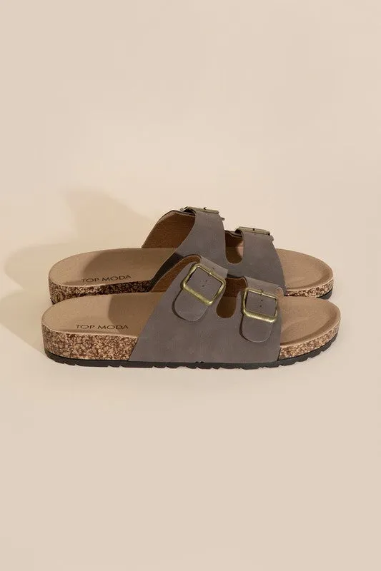 Cork Buckle Strap Slides