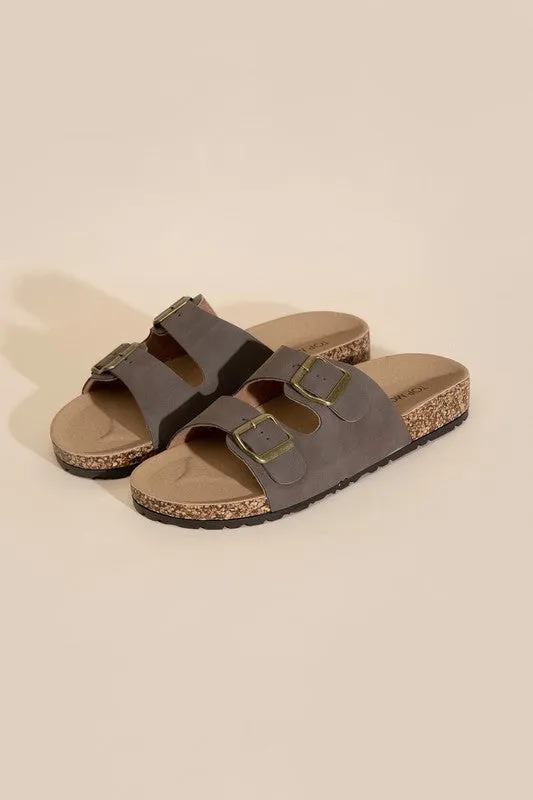 Cork Buckle Strap Slides