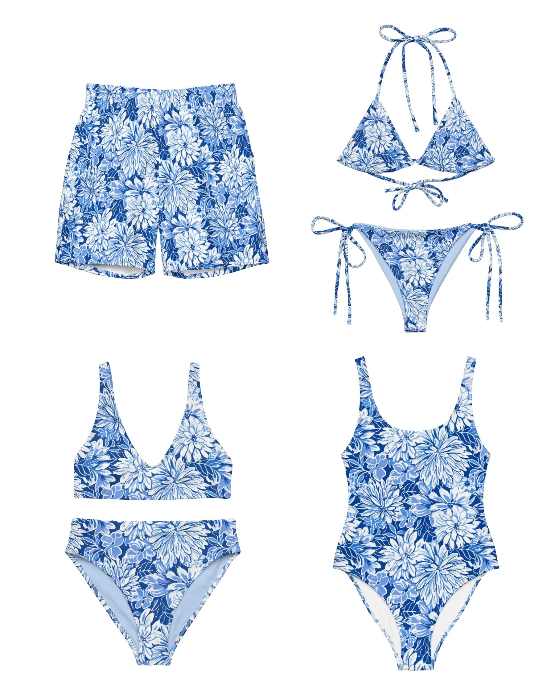 Couples Matching Swimsuits - Yvette V