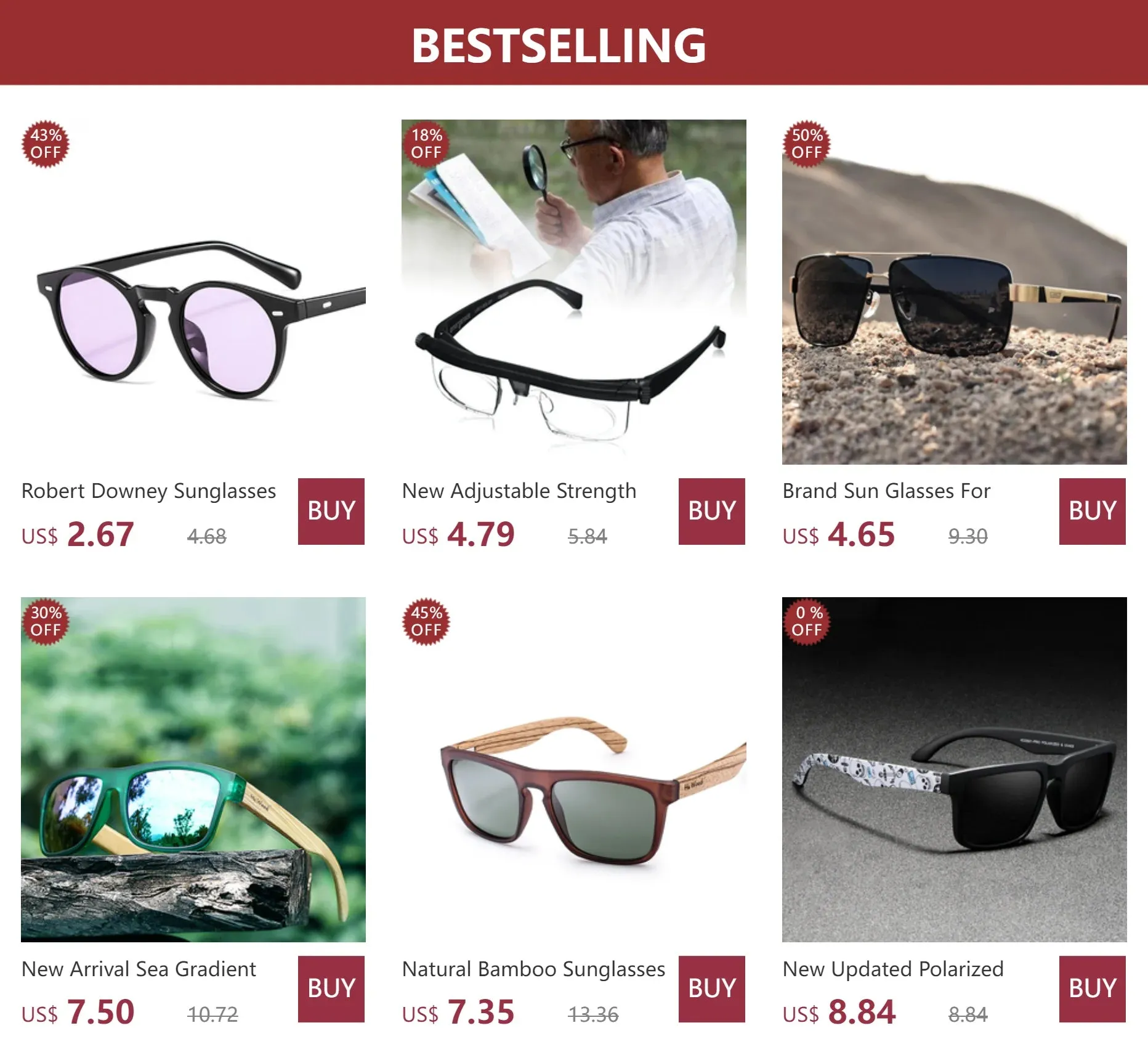 Couple's Mirror Lens Sunglasses