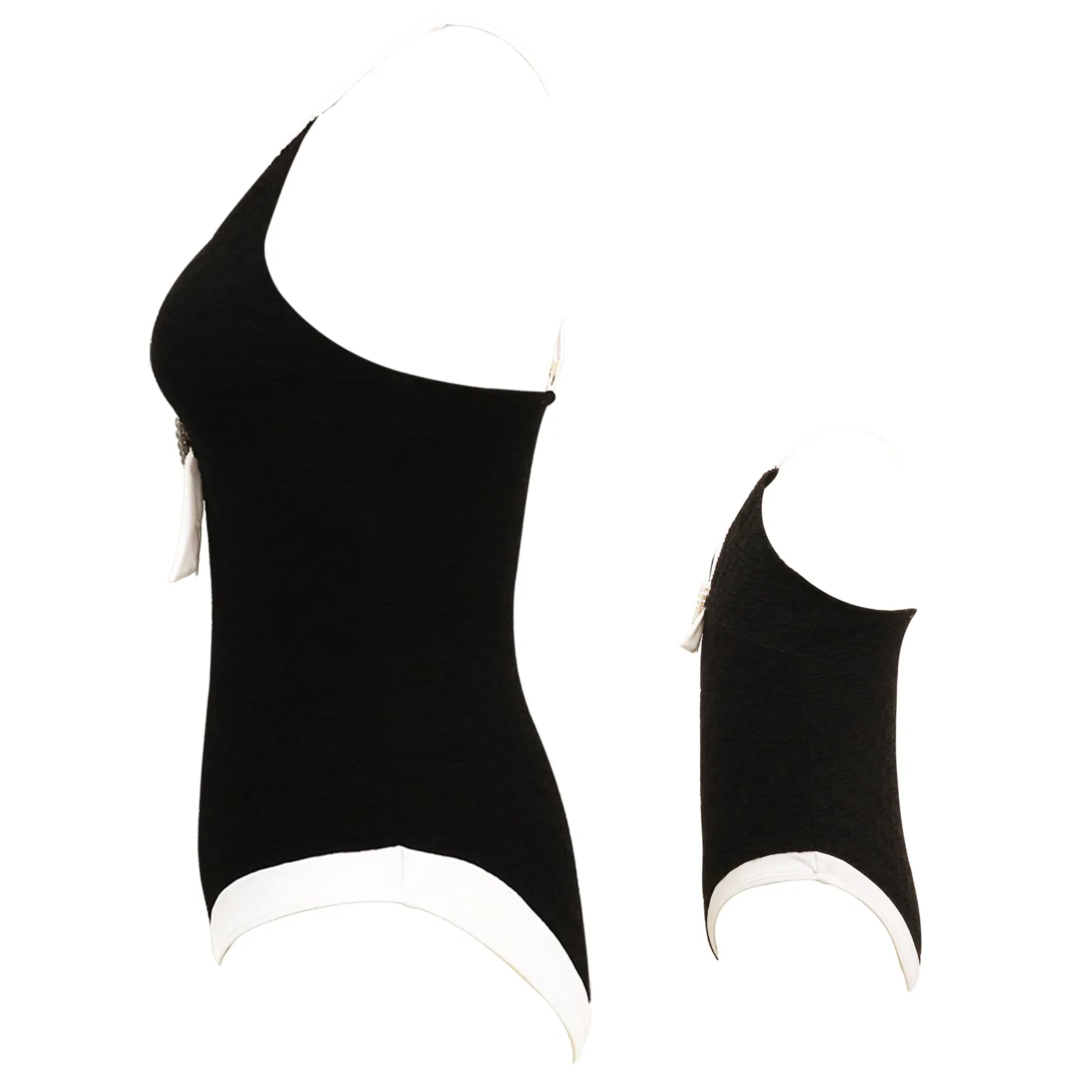 Deep V Classic One Piece Mommy and Me Swimsuits