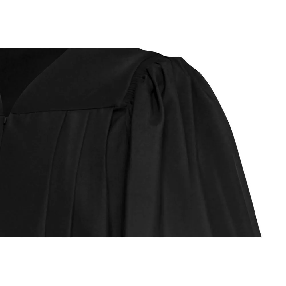 Deluxe Black Choir Robe