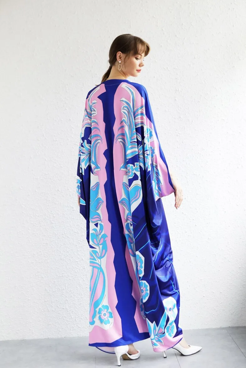 FashionSierra - Elegant Loose Design Fashion Casual Robes Maxi Dresses