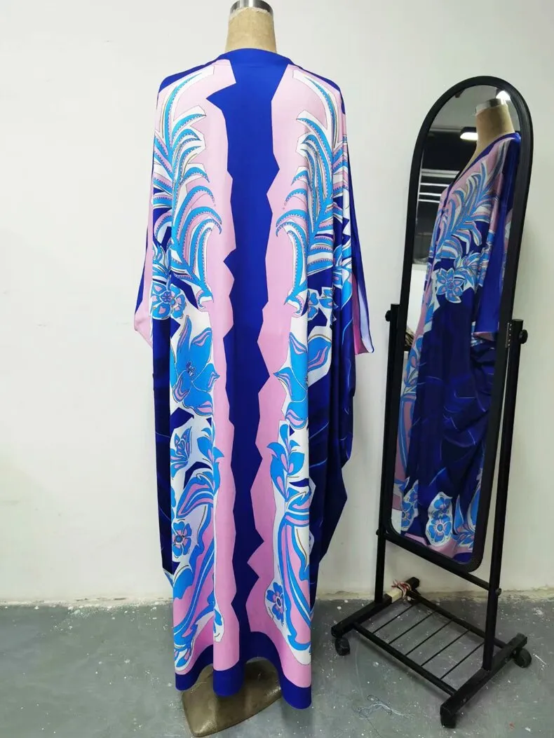 FashionSierra - Elegant Loose Design Fashion Casual Robes Maxi Dresses