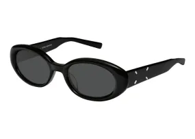 Gentle Monster Maison Margiela Oval Sunglasses Black