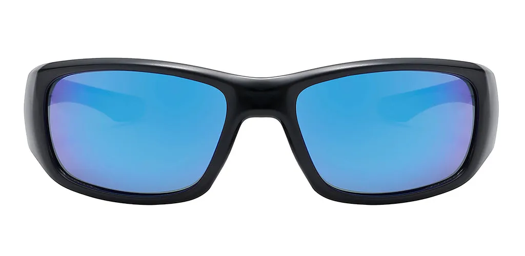 Glacier Blue Mirror FLX-T Sport Sunglasses