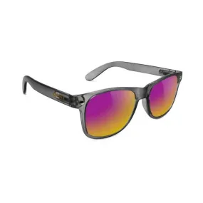 Glassy Sunglasses Leonard Dark Grey Purple Mirror
