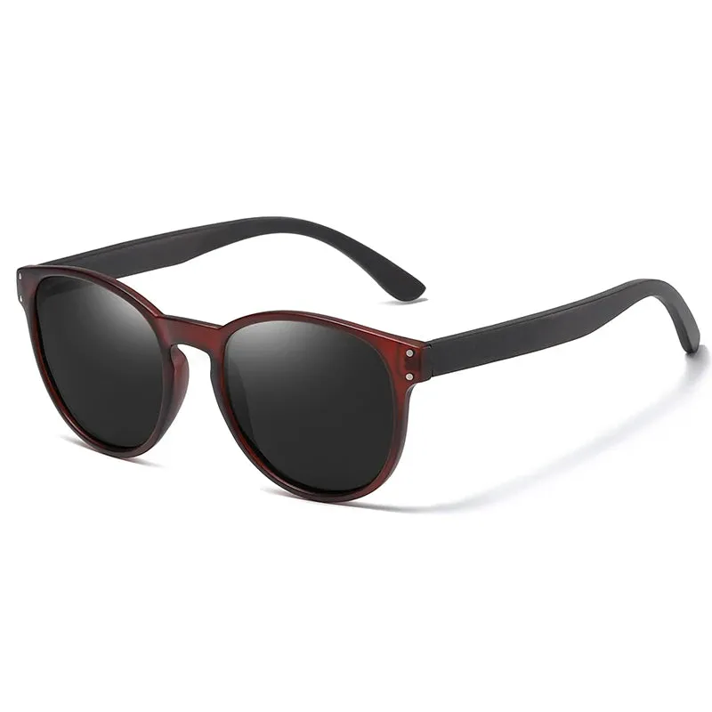 GM Unisex Polarized Wooden Sunglasses