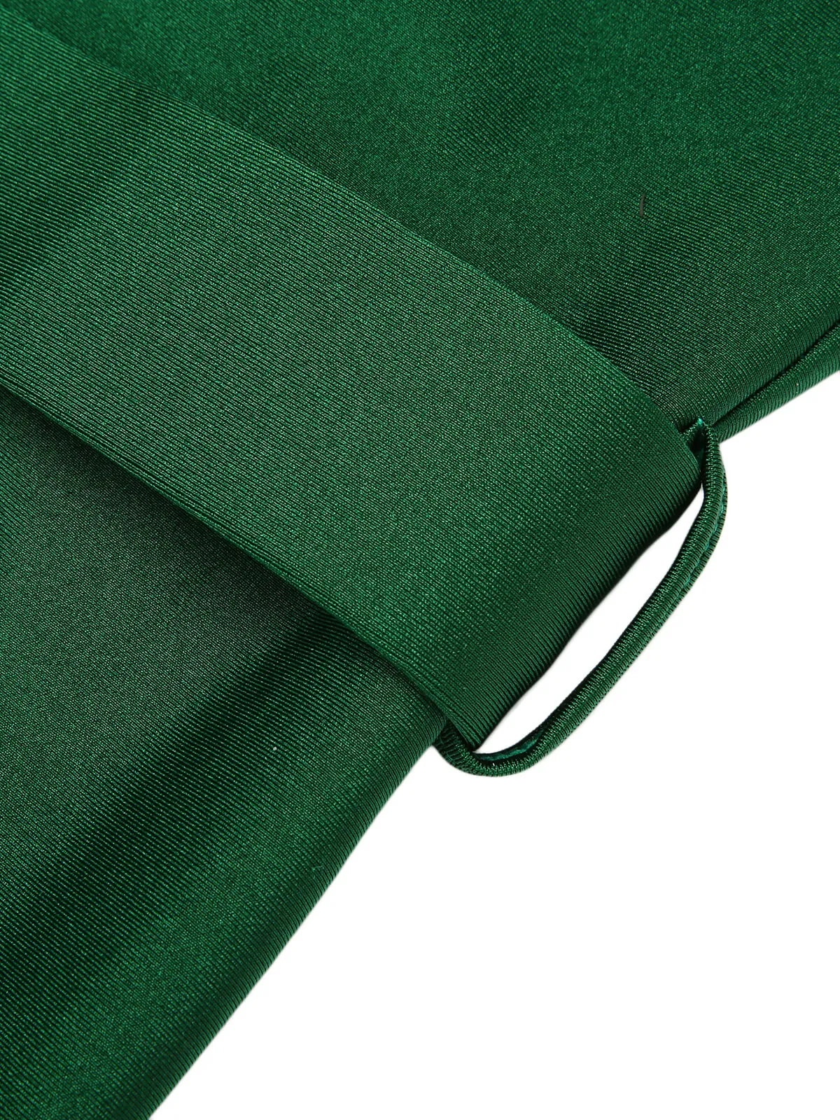 Green 1940s Sleeveless Backless Halter Swimsuit