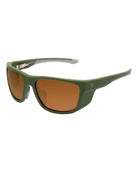 Greyson 2.0 Polarised Sunglasses in Olive & Copper Mirror