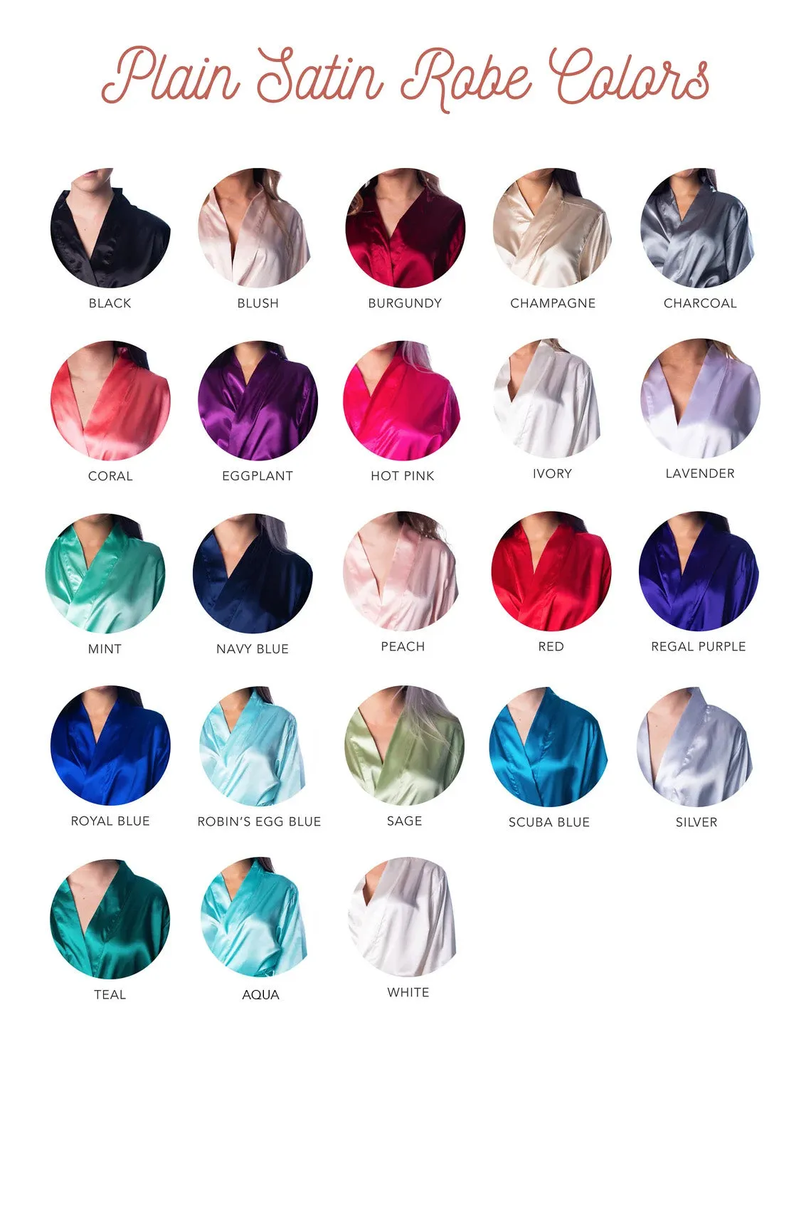 Handwritten Style - Maid of Honour Robe