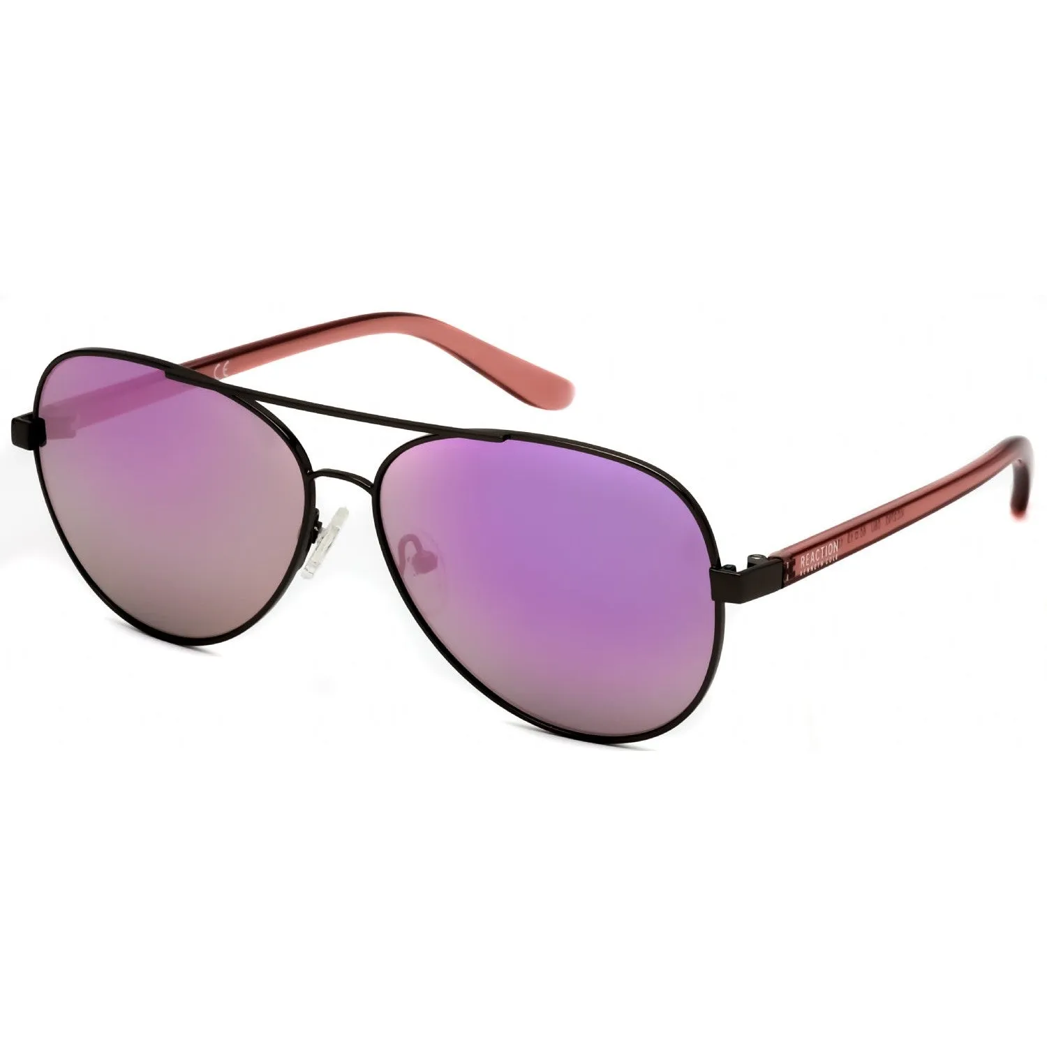 Kenneth Cole Reaction KC2793 Sunglasses shiny gunmetal / bordeaux mirror
