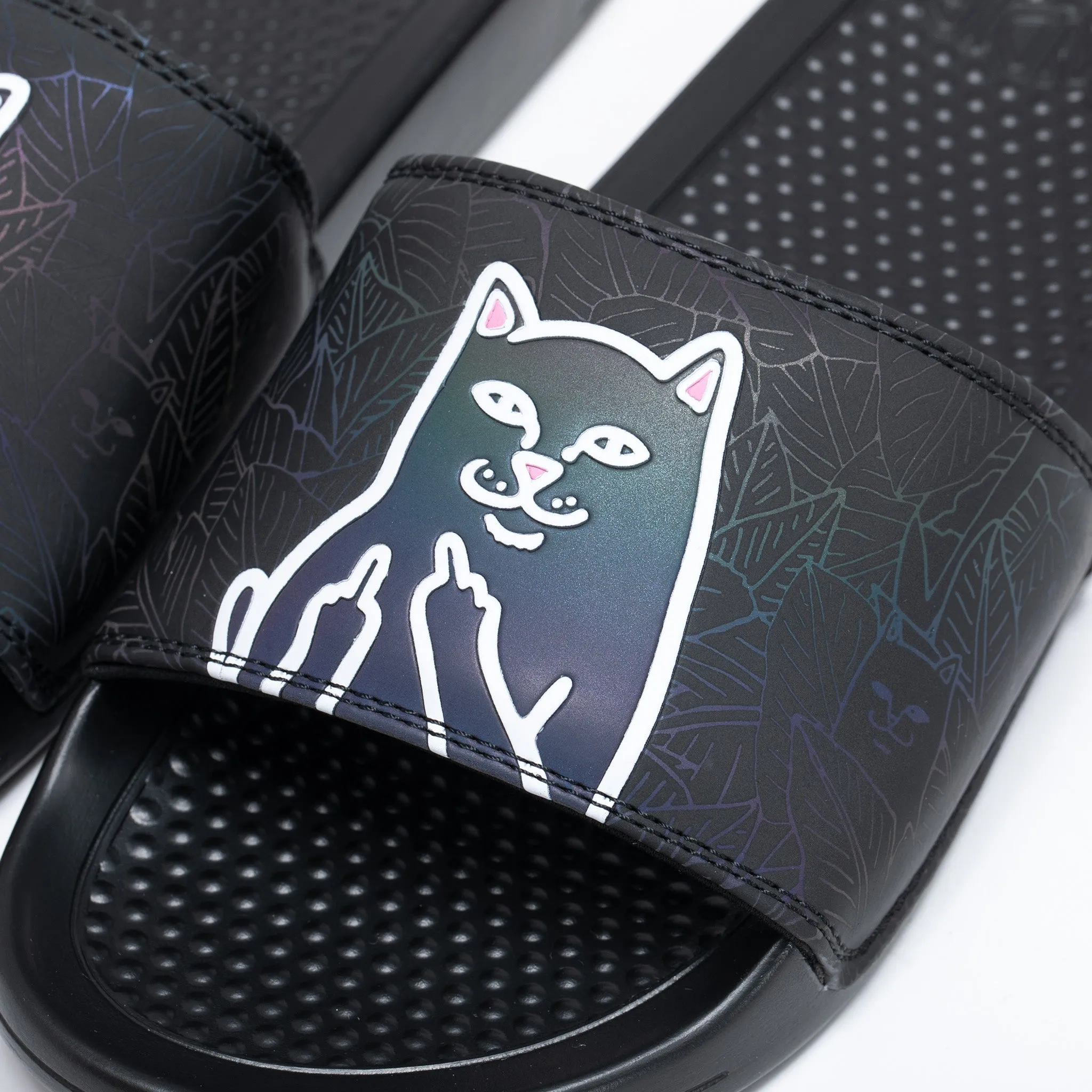Lord Jermal Leaf Camo Slides (3M Iridescent)