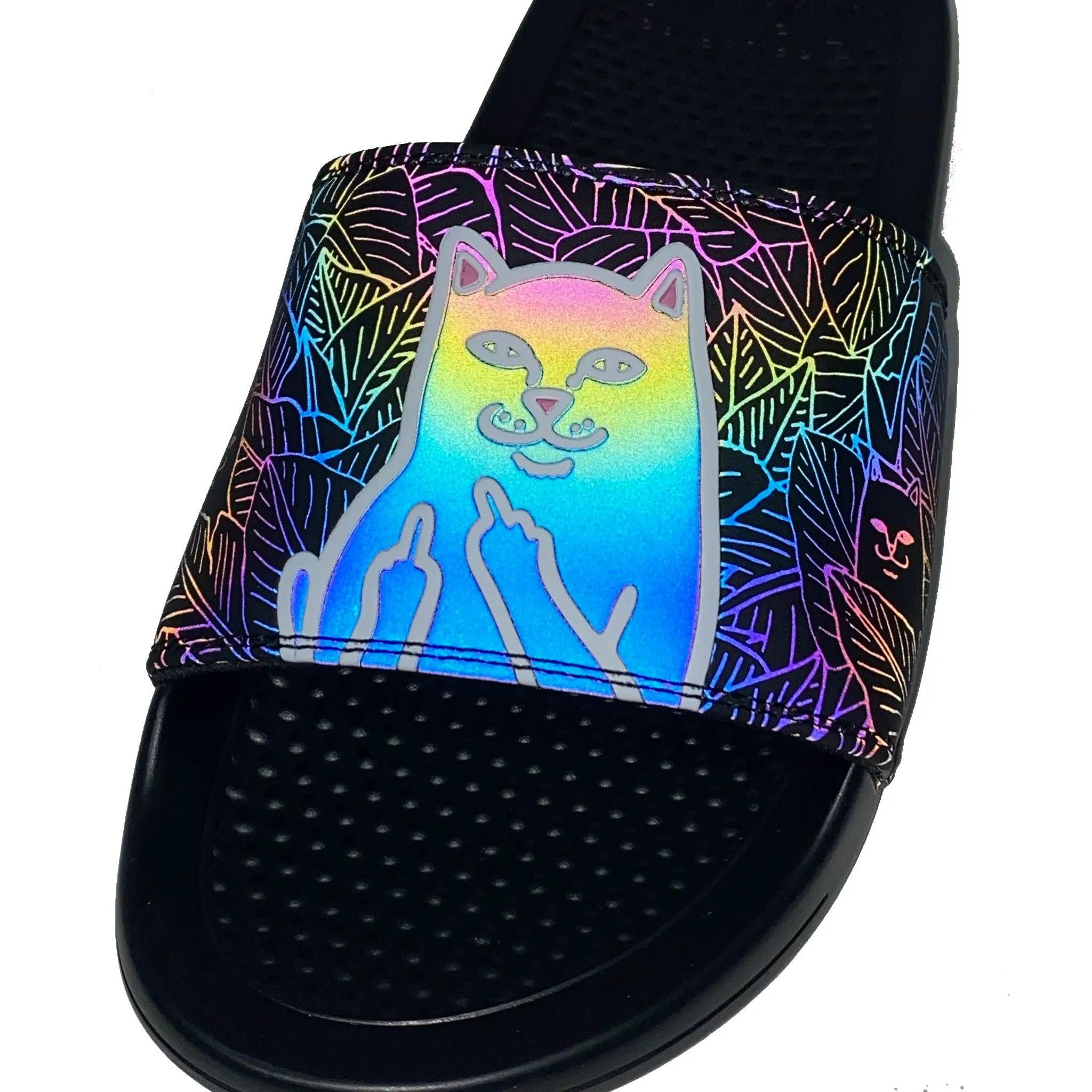 Lord Jermal Leaf Camo Slides (3M Iridescent)