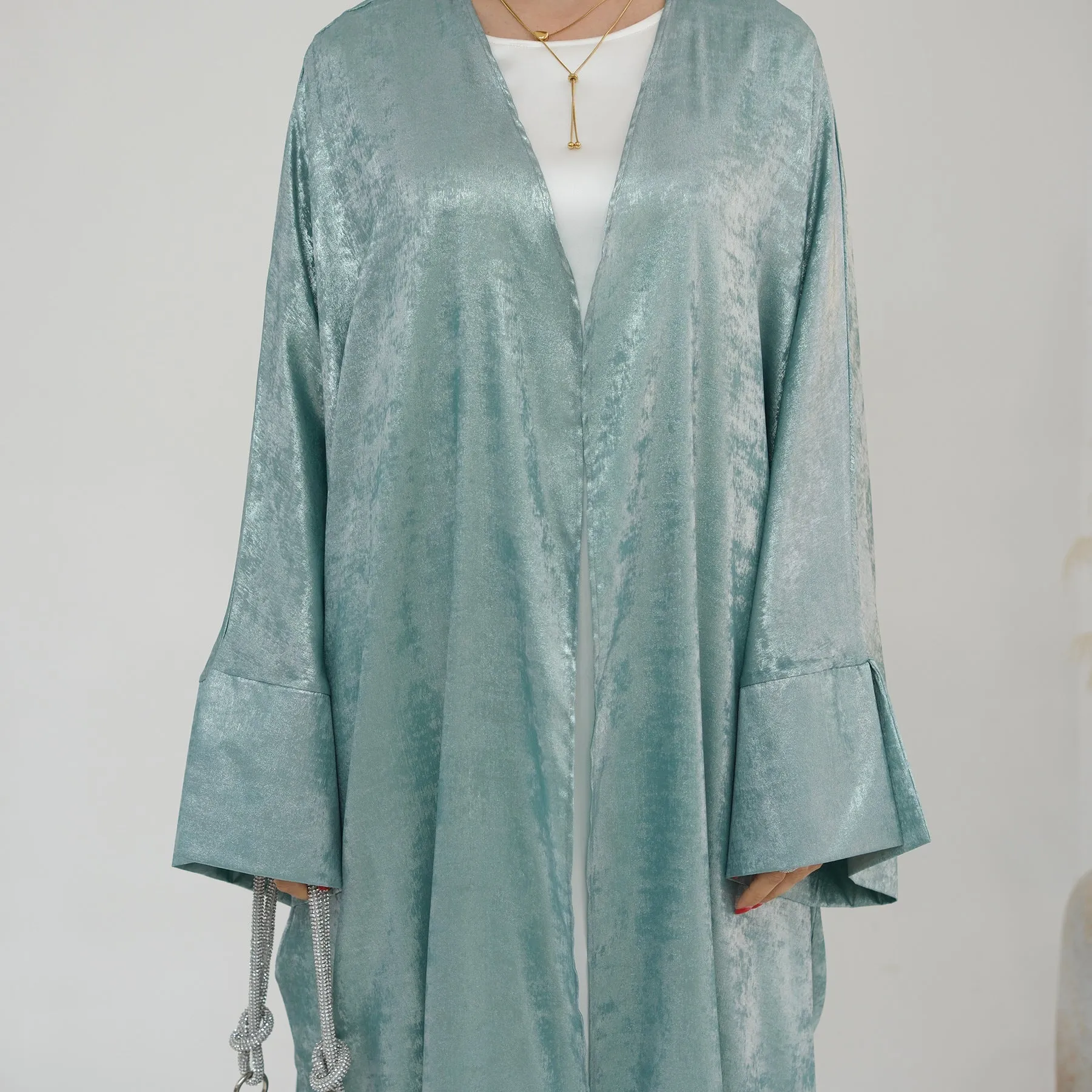 LR795 Stylish patchwork Dubai Turkish elegant robes