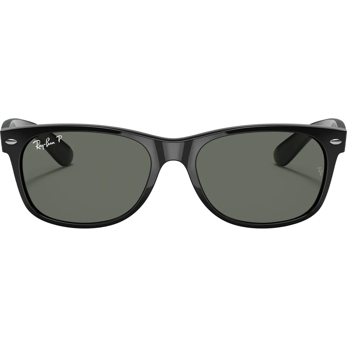 New Wayfarer L - Black/G-15 Green