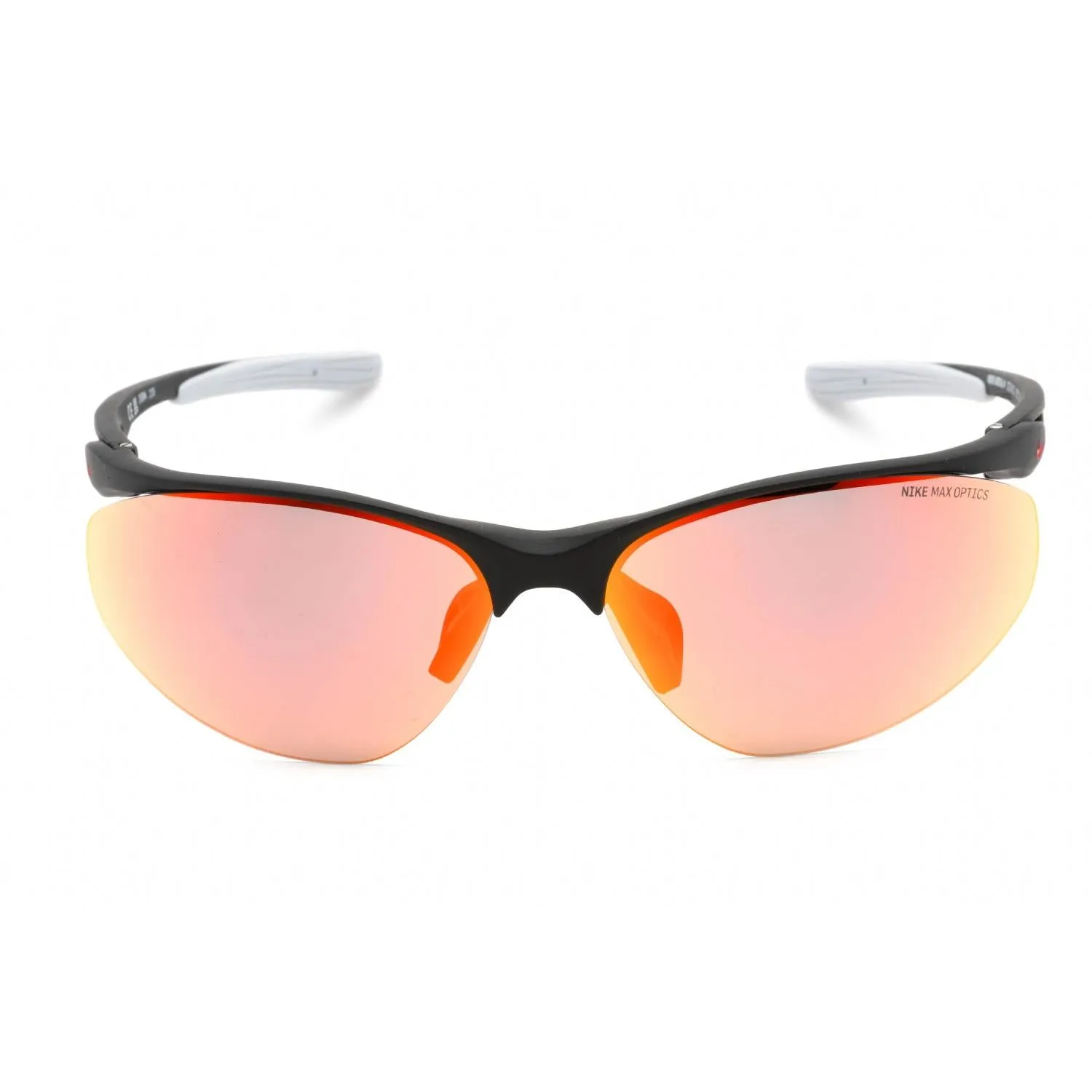 Nike NIKE AERIAL M DZ7354 Sunglasses Black / Red Mirror