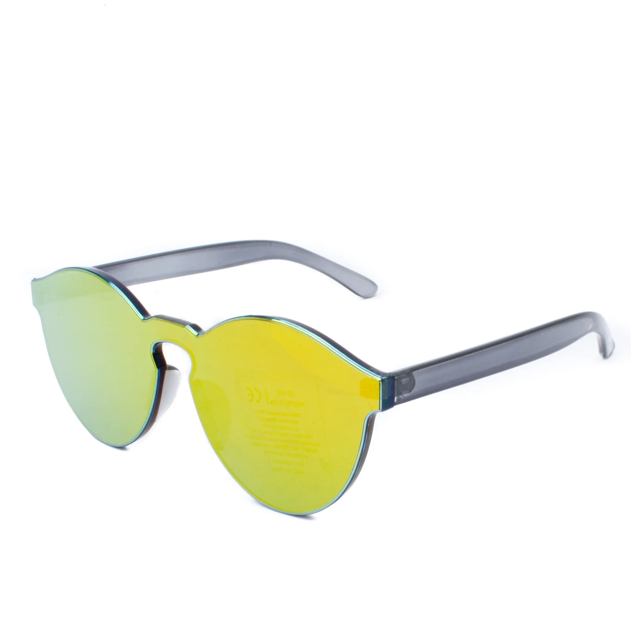 No Frame Sunglasses Smoke Filled