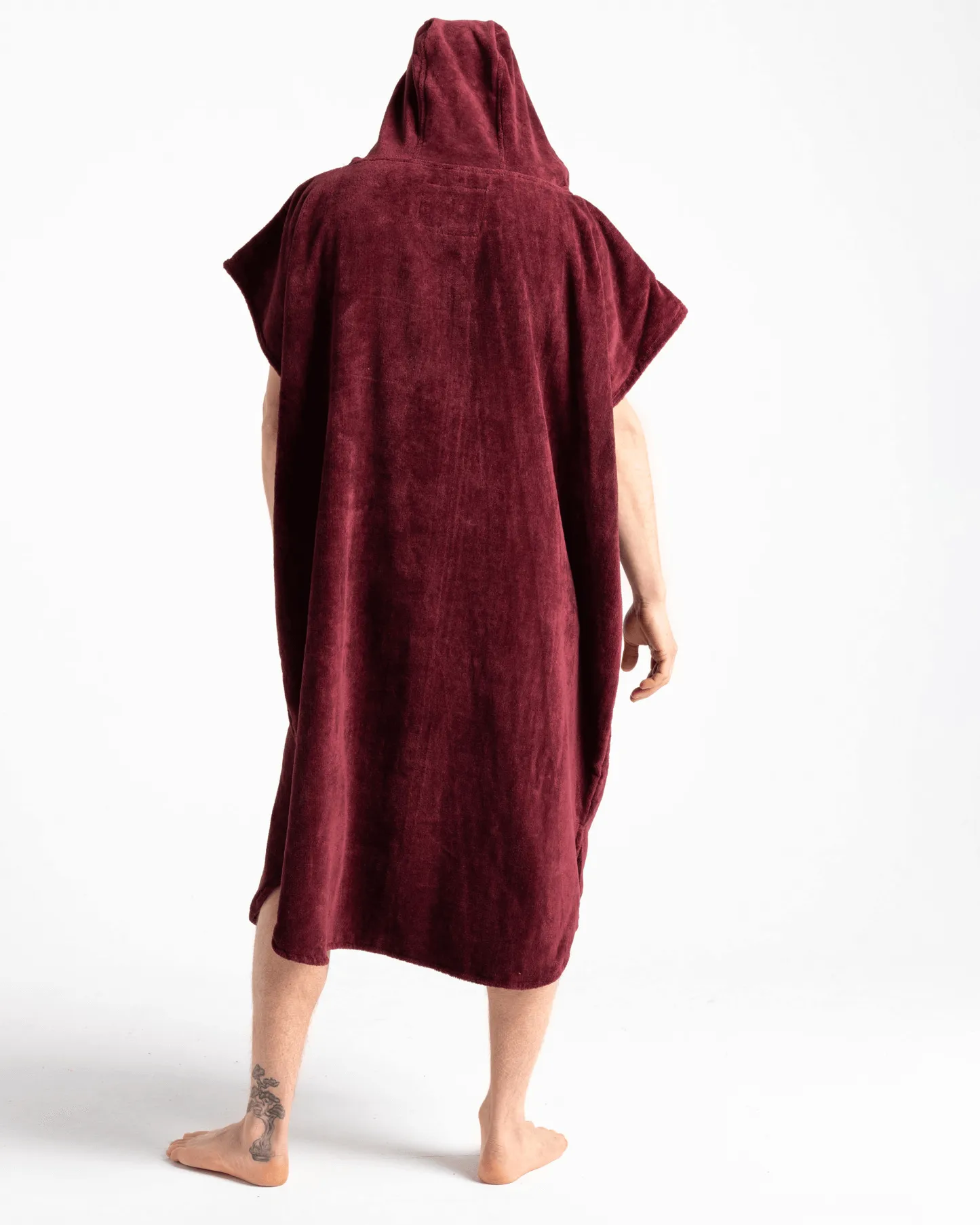 Original-Series Short Sleeve Changing Robe in Wine