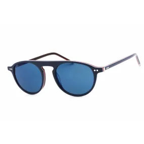 Paul Smith Unisex Sunglasses - Sports Stripe Plastic Oval | PSSN03150 CHARLES 003
