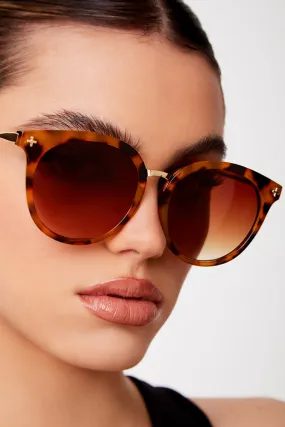 PETA   JAIN Veronica Sunglasses Tort Brown