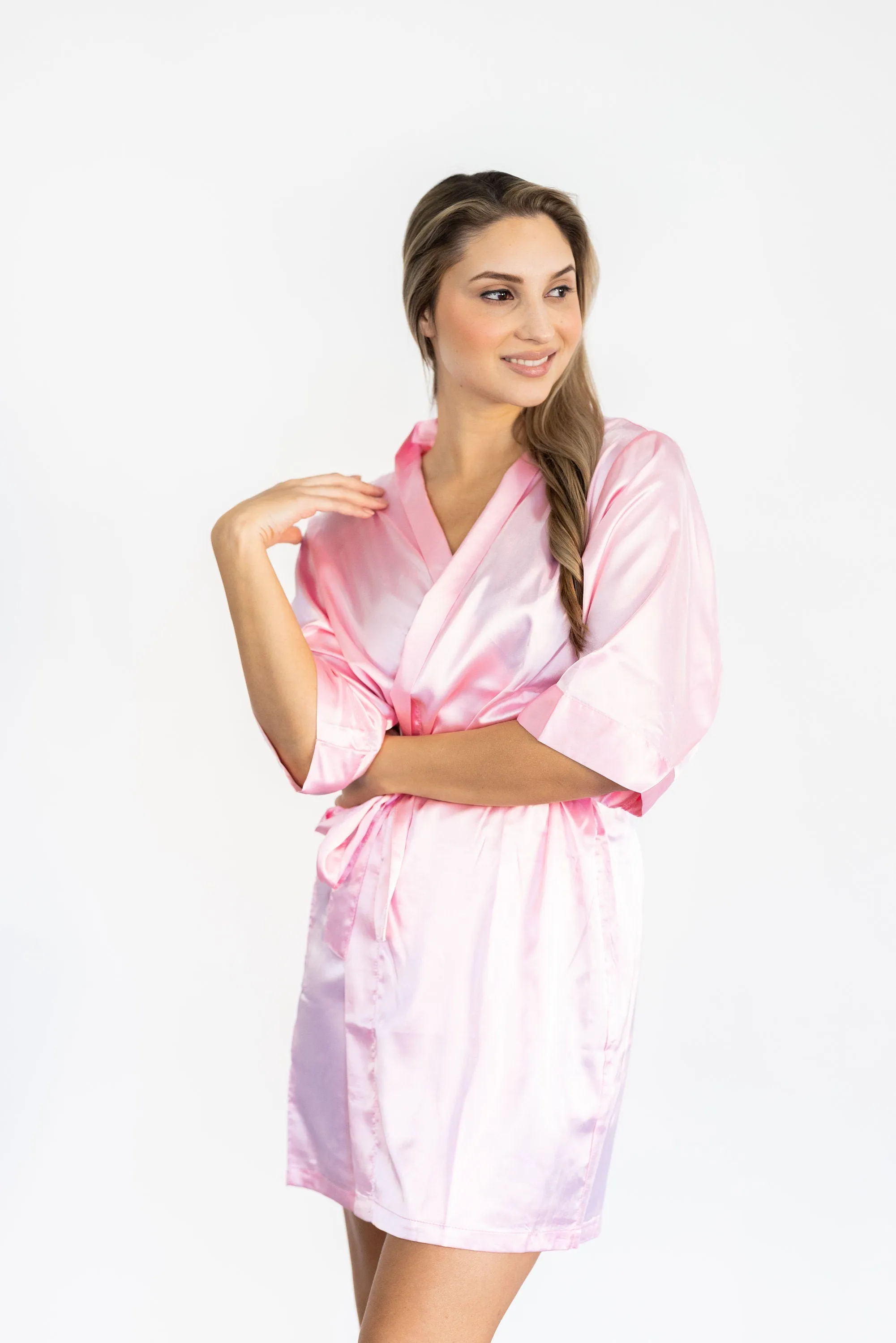 Pink Bridesmaid Robes