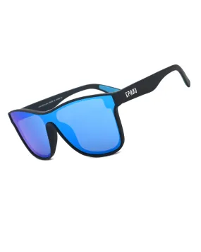 Polarized Sports Sunglasses with Full Mirror Lens YS009-C6
