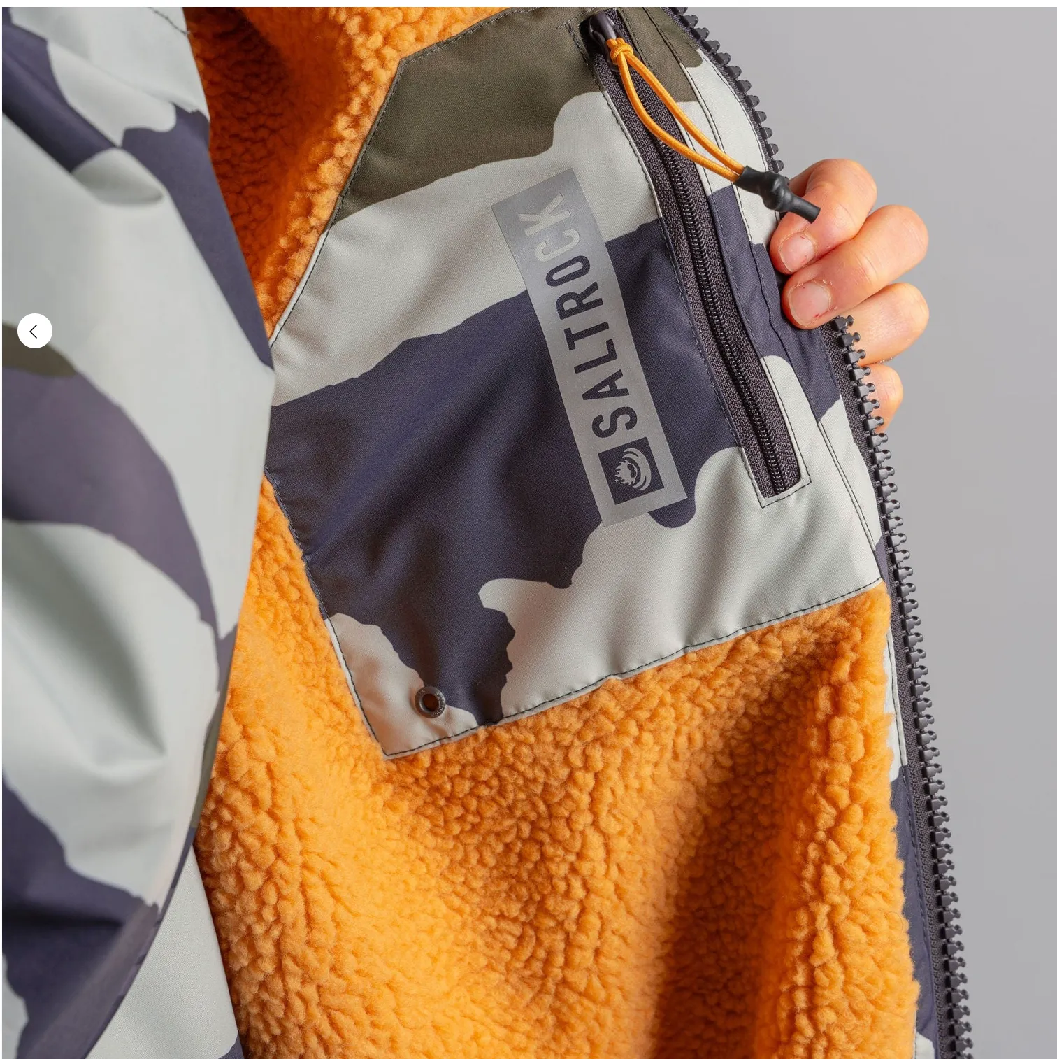 SALTROCK Recycled Changing Robe - Camo Stripe