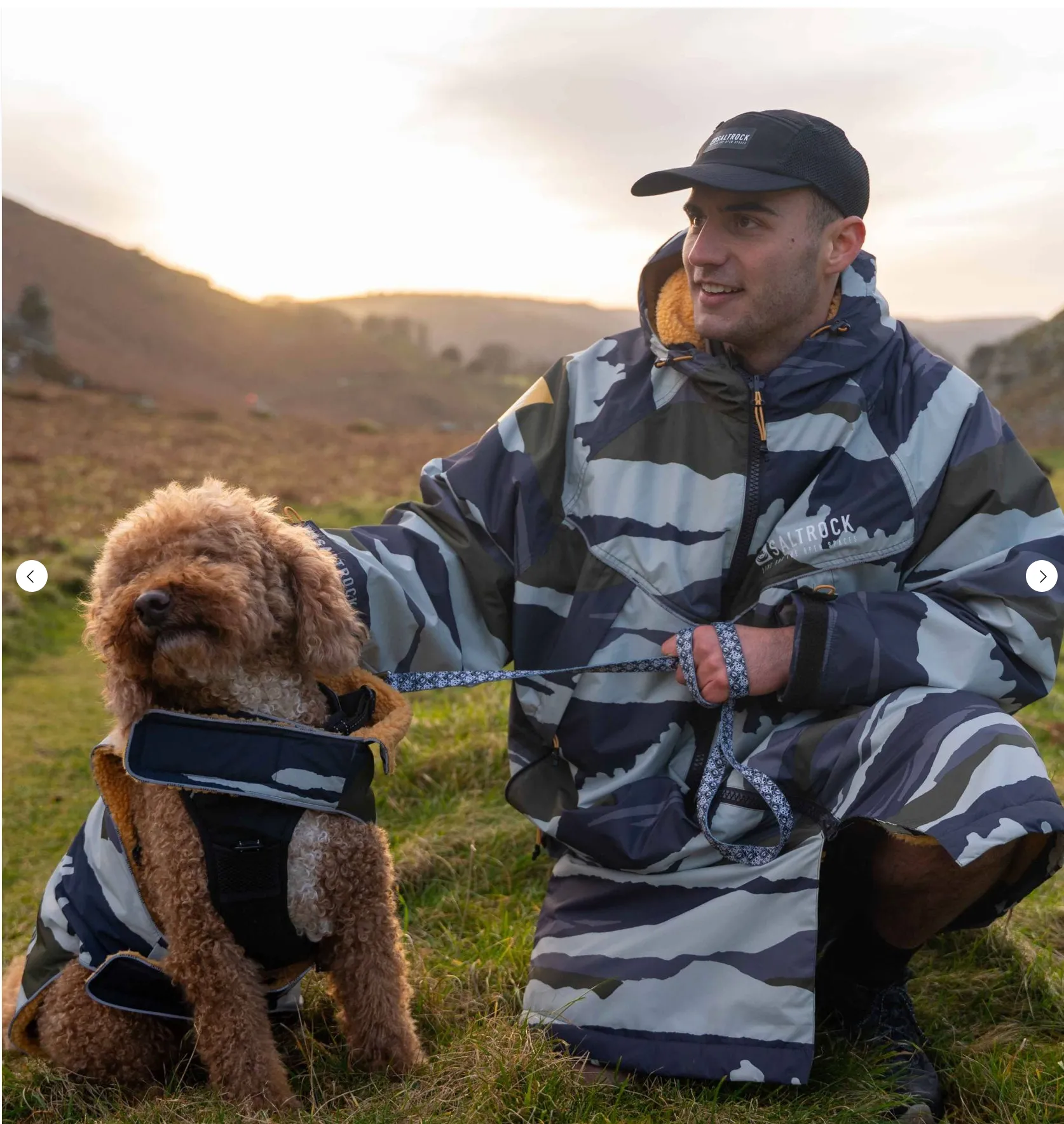 SALTROCK Recycled Changing Robe - Camo Stripe