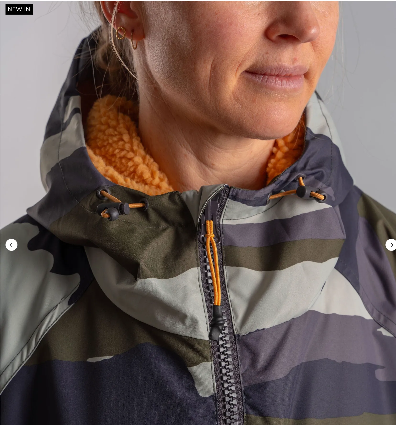 SALTROCK Recycled Changing Robe - Camo Stripe