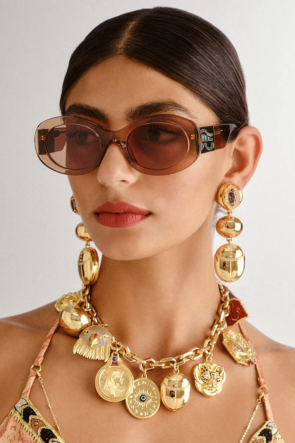 SAND STORM SUNGLASSES CARAMEL