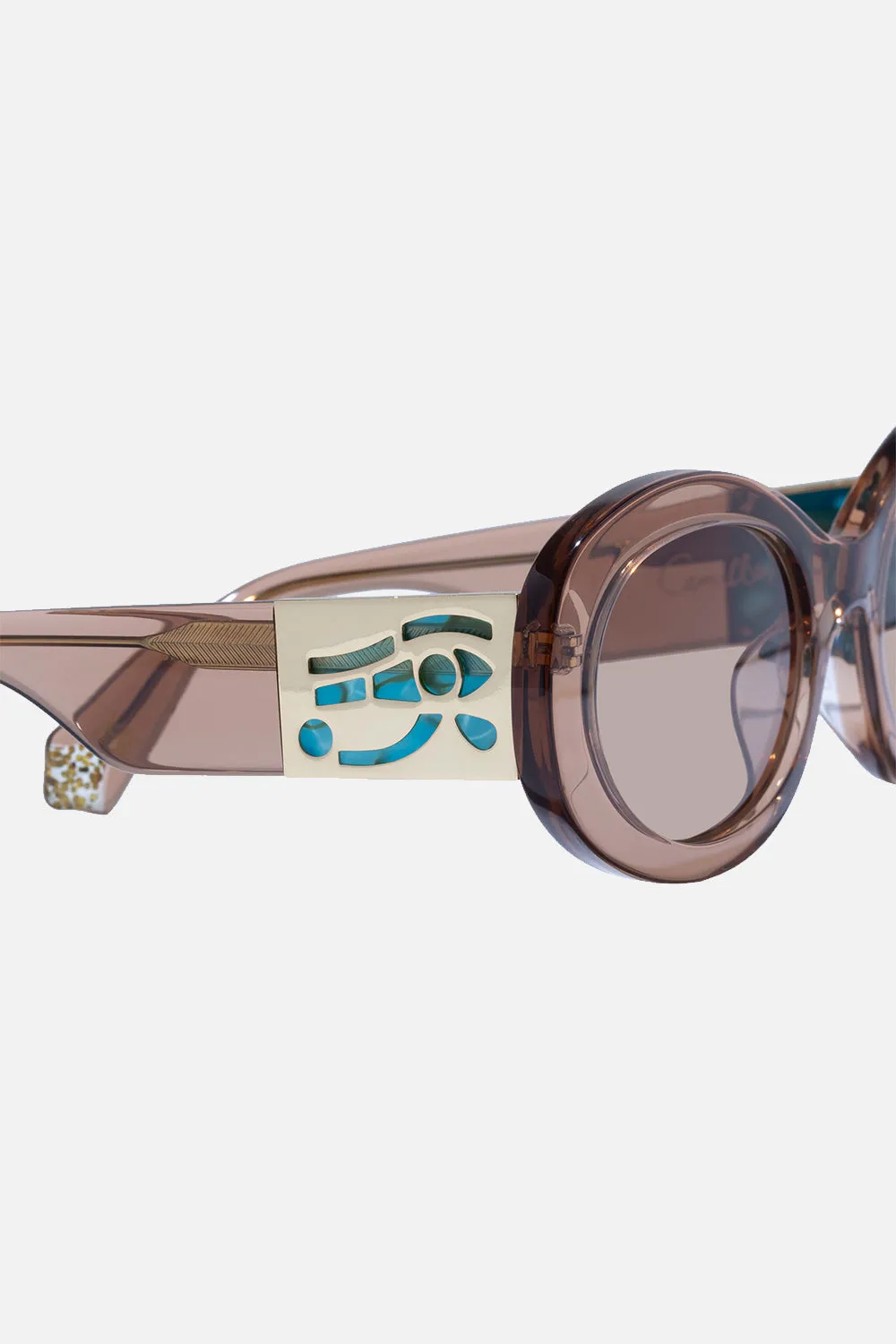 SAND STORM SUNGLASSES CARAMEL